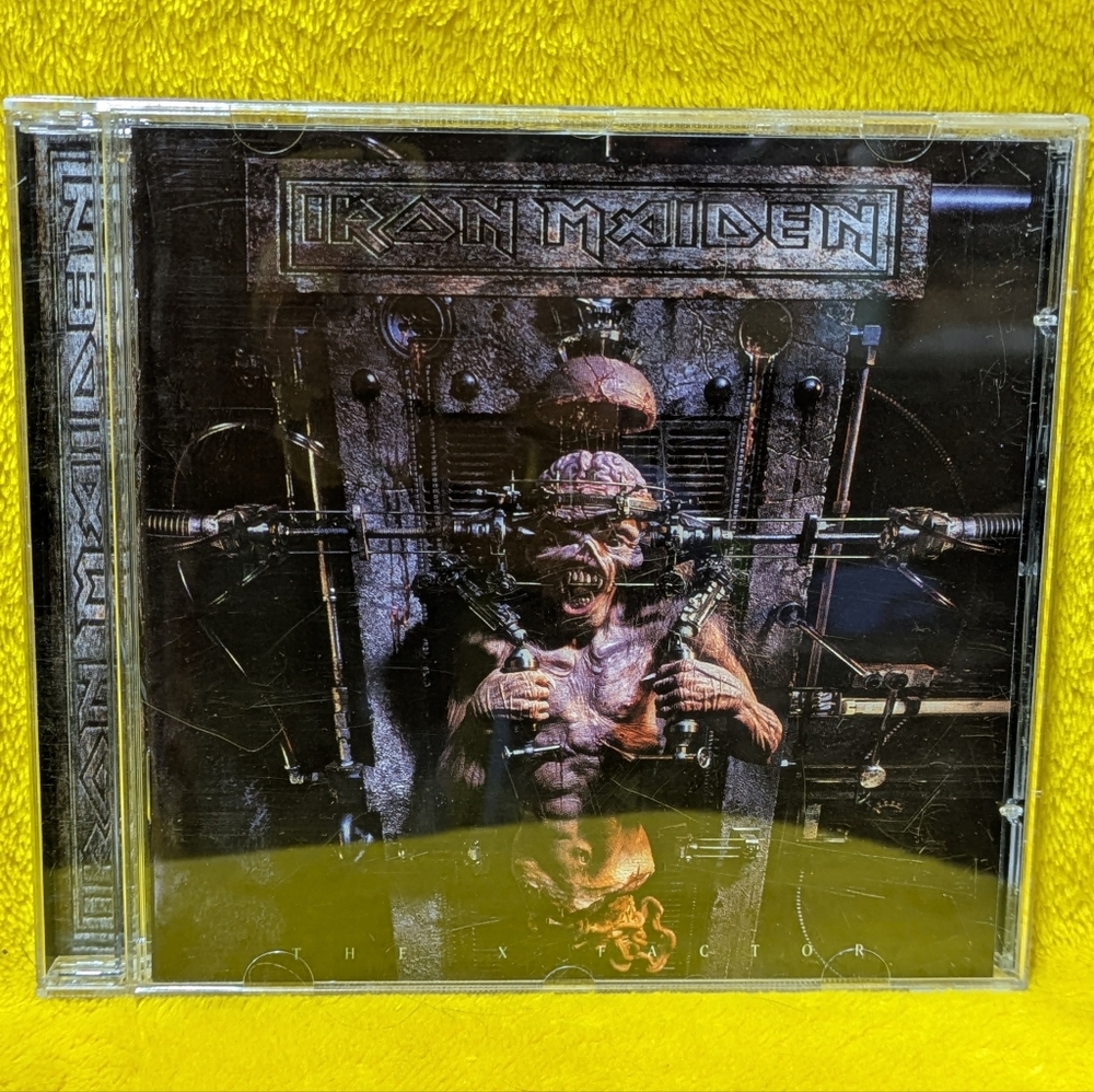Iron Maiden | The X-FACTOR | Complete Audio CD In Original Box/Cover | VG
